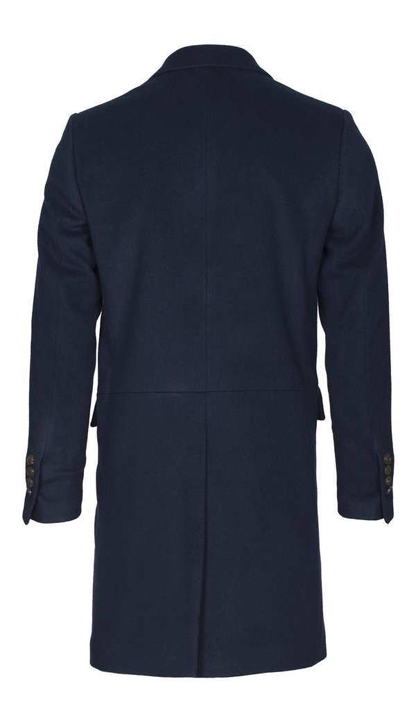 Coat double breasted wool cashmere