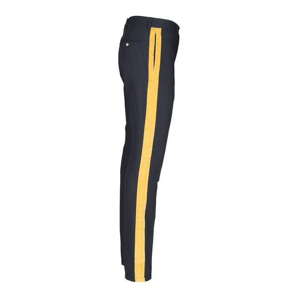 PANTS LARGE YELLOW BAND VELVET