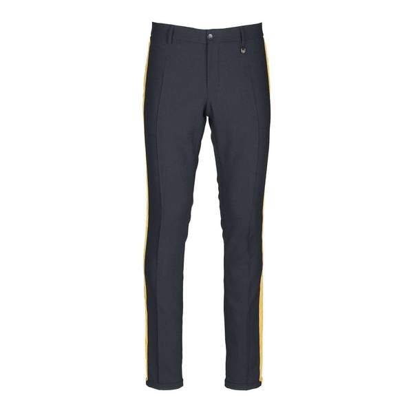 PANTS LARGE YELLOW BAND VELVET